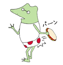 Watanabe the Little Frog sticker #7698467
