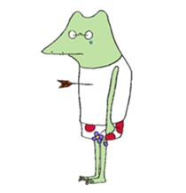 Watanabe the Little Frog sticker #7698469