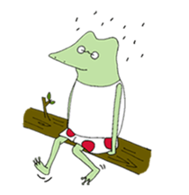 Watanabe the Little Frog sticker #7698472