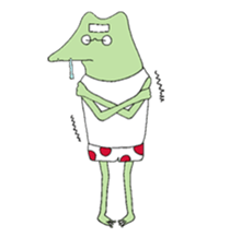 Watanabe the Little Frog sticker #7698478