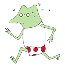Watanabe the Little Frog sticker #7698480