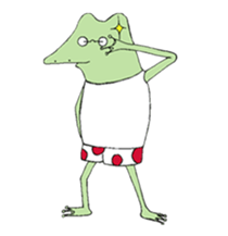Watanabe the Little Frog sticker #7698483