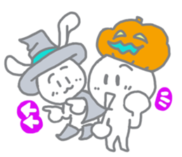 Go Go Halloween sticker #7701550