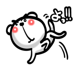 Bear of Eyebrows 00 sticker #7701742