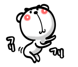 Bear of Eyebrows 00 sticker #7701744