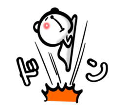 Bear of Eyebrows 00 sticker #7701747