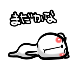 Bear of Eyebrows 00 sticker #7701748