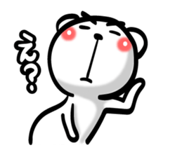 Bear of Eyebrows 00 sticker #7701753