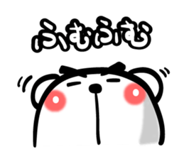 Bear of Eyebrows 00 sticker #7701759