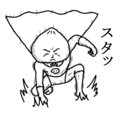 nikuman man sticker #7701766