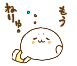 a seal who can't stand being alone sticker #7701881