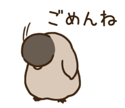 Loose penguin[sharp tongue] sticker #7701965