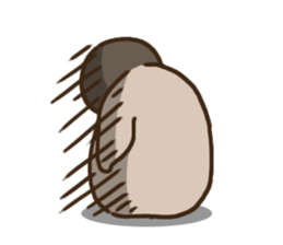 Loose penguin[sharp tongue] sticker #7701988