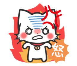 mild-White cat Vol.2 sticker #7702132