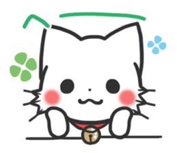 mild-White cat Vol.2 sticker #7702147