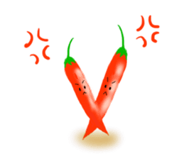 very happy vegetables sticker #7702214