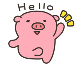 Anko-Chan of the pig4 sticker #7702246