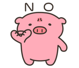 Anko-Chan of the pig4 sticker #7702253