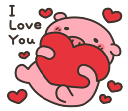 Anko-Chan of the pig4 sticker #7702256