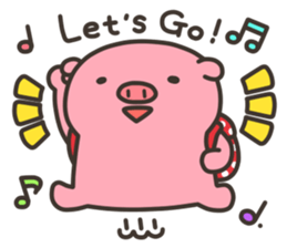 Anko-Chan of the pig4 sticker #7702260