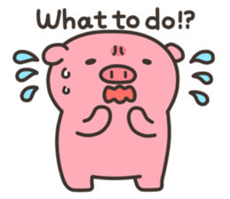 Anko-Chan of the pig4 sticker #7702269