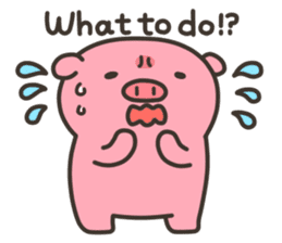 Anko-Chan of the pig4 sticker #7702269