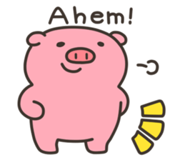 Anko-Chan of the pig4 sticker #7702274