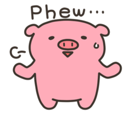 Anko-Chan of the pig4 sticker #7702277