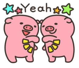 Anko-Chan of the pig4 sticker #7702281