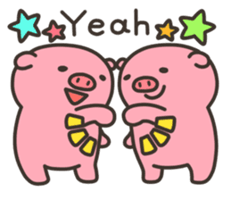 Anko-Chan of the pig4 sticker #7702281