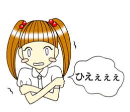 Girl sticker that can be used the 1st sticker #7703064