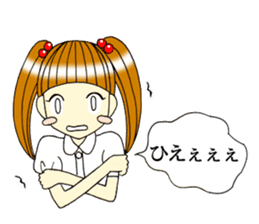 Girl sticker that can be used the 1st sticker #7703064