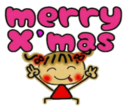 Cute MI, 9 (Christmas and New Year's) sticker #7703326