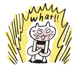 Amie the Yoga Cat sticker #7703416