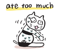 Amie the Yoga Cat sticker #7703429