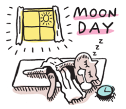 Amie the Yoga Cat sticker #7703433