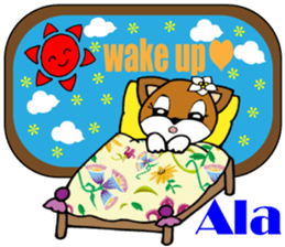 Hawaiian Family6 Love message English sticker #7703533