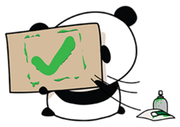 Moody Moody Panda sticker #7703662