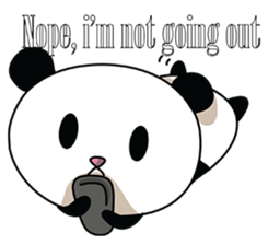 Moody Moody Panda sticker #7703672