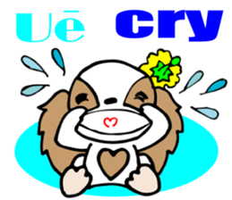 Hawaiian family  4 Aloha feeling English sticker #7703773