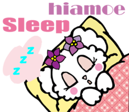 Hawaiian family  4 Aloha feeling English sticker #7703795