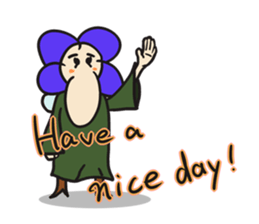 FAIRIES of FLOWERS English version. sticker #7703814