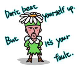 FAIRIES of FLOWERS English version. sticker #7703817