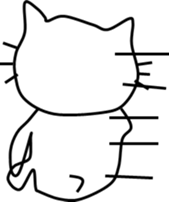 I am  cat. sticker #7704614