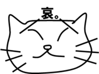 I am  cat. sticker #7704618