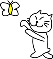 I am  cat. sticker #7704624