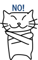 I am  cat. sticker #7704627