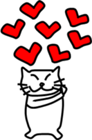 I am  cat. sticker #7704638