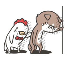 shibainu&tebasakisan4 sticker #7704670