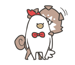 shibainu&tebasakisan4 sticker #7704673